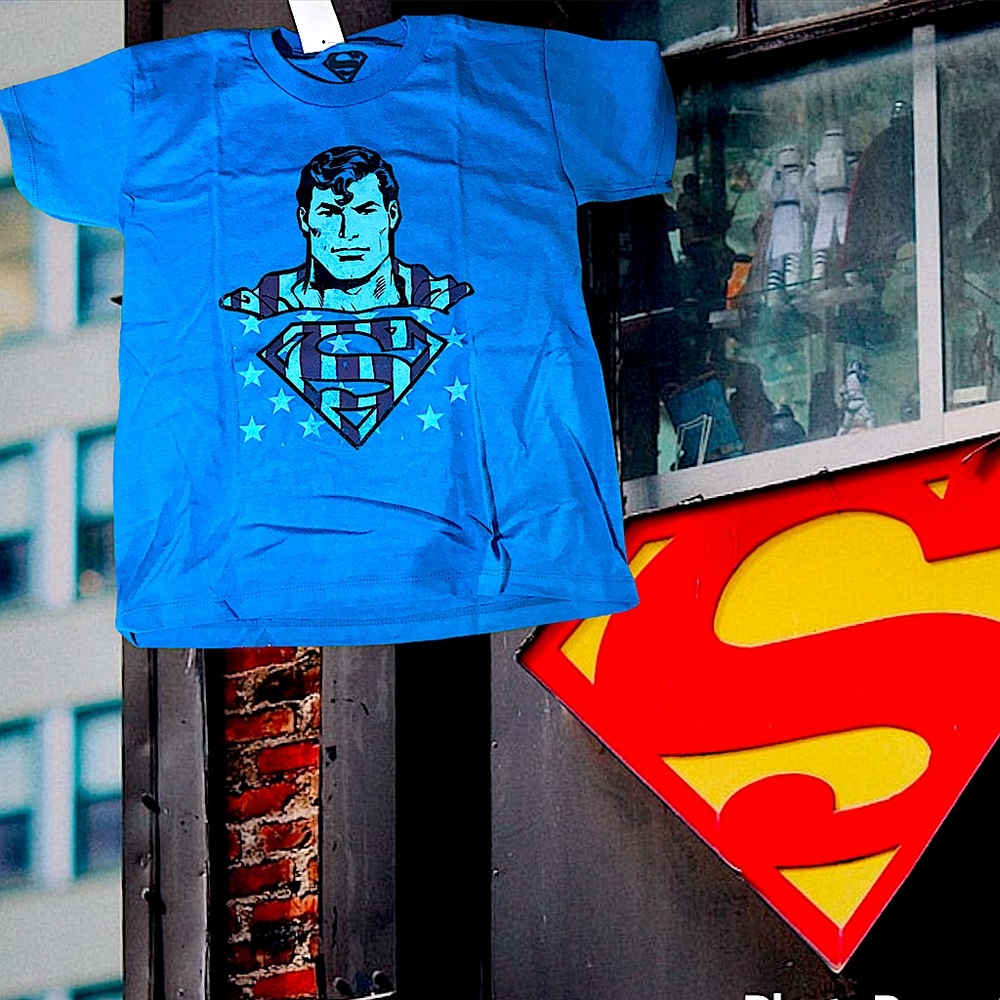 Superman Stars & Stripes DC Comics T shirt